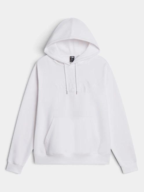 pulover cu gluga pt. barbati The North Face M Tnf Essential Drew Peak Regular Hoodie alb 5