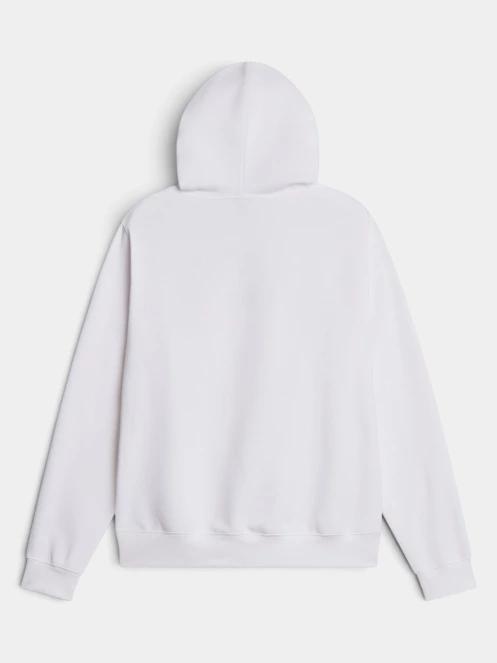 pulover cu gluga pt. barbati The North Face M Tnf Essential Drew Peak Regular Hoodie alb 6