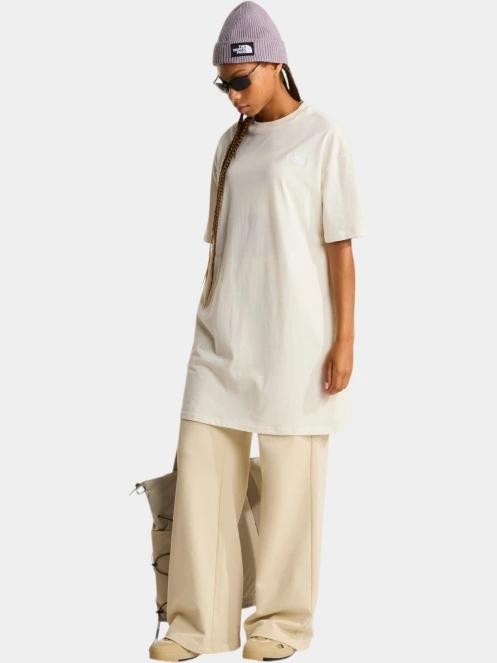 rochie tricou pt. femei The North Face W Evolution Simple Dome T-Shirt Dress alb 4