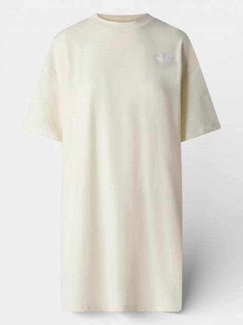 rochie tricou pt. femei The North Face W Evolution Simple Dome T-Shirt Dress alb 5