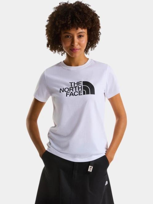 tricou cu maneci scurte pt. femei The North Face W Evolution Half Dome Slim Short Sleeve alb 2