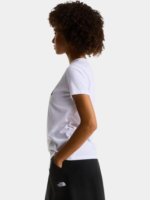 tricou cu maneci scurte pt. femei The North Face W Evolution Half Dome Slim Short Sleeve alb 3