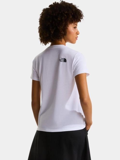 tricou cu maneci scurte pt. femei The North Face W Evolution Half Dome Slim Short Sleeve alb 4