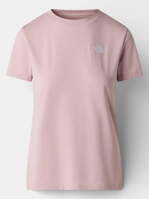 tricou cu maneci scurte pt. femei The North Face W Evolution Simple Dome Slm Short Sleeve roz 5