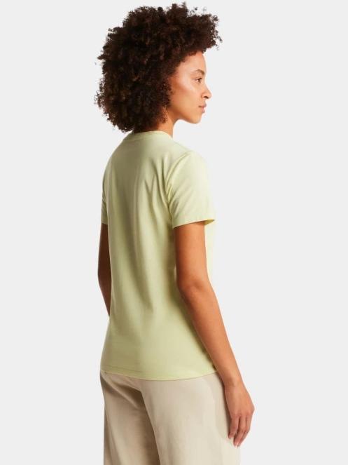 tricou cu maneci scurte pt. femei The North Face W Evolution Simple Dome Slm Short Sleeve galben 4