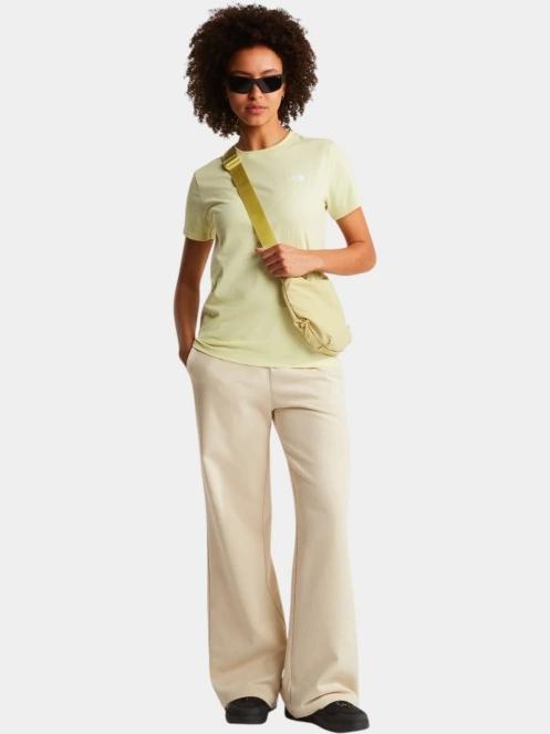 tricou cu maneci scurte pt. femei The North Face W Evolution Simple Dome Slm Short Sleeve galben 5