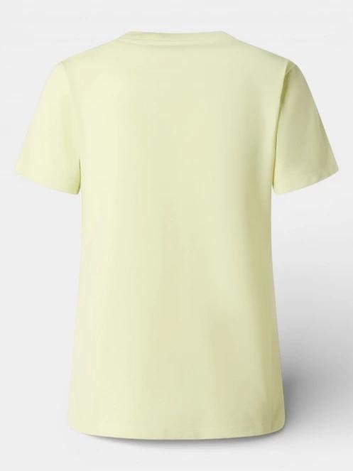 tricou cu maneci scurte pt. femei The North Face W Evolution Simple Dome Slm Short Sleeve galben 7