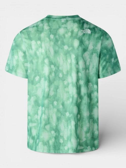 tricou pentru sport, cu maneci scurte pt. barbati The North Face M 24/7 Short Sleeve T-Shirt Reg-Print verde 7