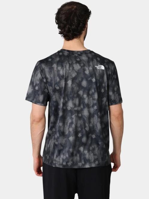 tricou pentru sport, cu maneci scurte pt. barbati The North Face M 24/7 Short Sleeve T-Shirt Reg-Print gri 4