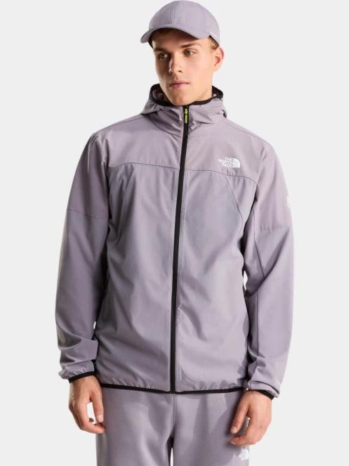 pulover softshell pt. barbati The North Face M Mountain Athletics Ushba Hooded Jacket violet 2