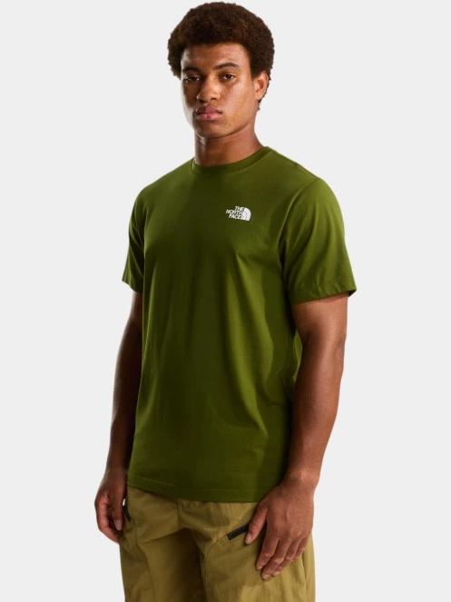 tricou cu maneci scurte pt. barbati The North Face M Box Nse Celebration Regular Short Slee verde 2