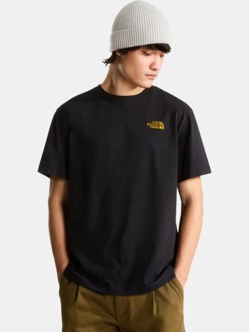 tricou cu maneci scurte pt. barbati The North Face M Pitch A Tent Relaxed Ss Tee negru 2