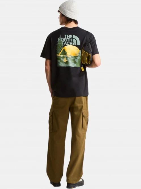 tricou cu maneci scurte pt. barbati The North Face M Pitch A Tent Relaxed Ss Tee negru 4