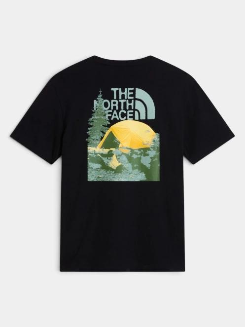 tricou cu maneci scurte pt. barbati The North Face M Pitch A Tent Relaxed Ss Tee negru 6