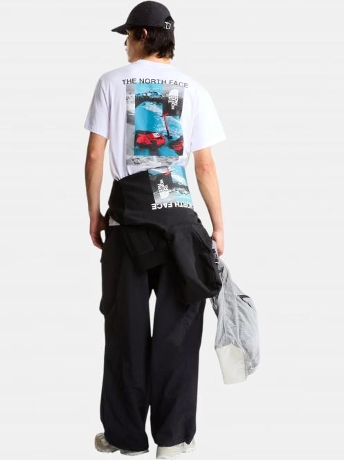 tricou cu maneci scurte pt. barbati The North Face M Apex '75 Collage Relaxed Ss Tee alb 4