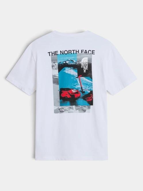 tricou cu maneci scurte pt. barbati The North Face M Apex '75 Collage Relaxed Ss Tee alb 6