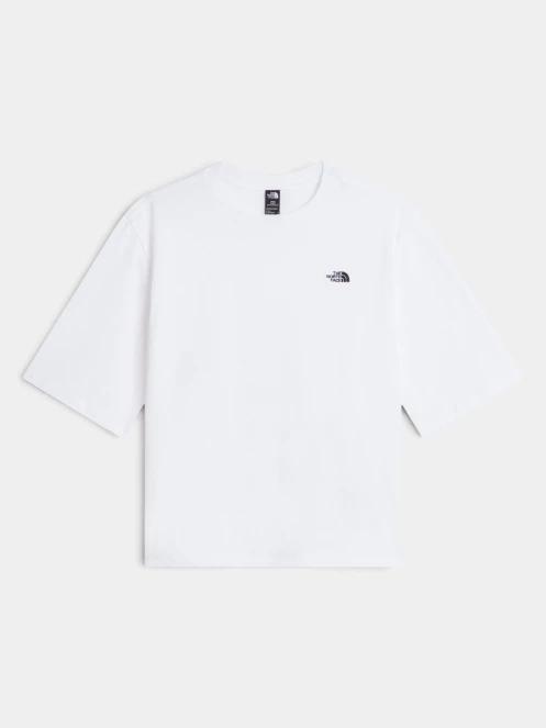 tricou cu maneci scurte pt. femei The North Face W Tnf Essential Simple Dome Boxy Rlx Ss alb 5