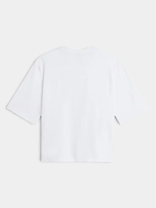tricou cu maneci scurte pt. femei The North Face W Tnf Essential Simple Dome Boxy Rlx Ss alb 6