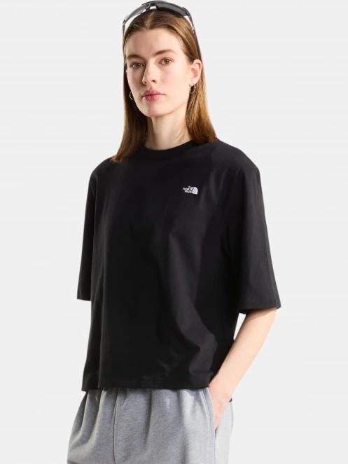 tricou cu maneci scurte pt. femei The North Face W Tnf Essential Simple Dome Boxy Rlx Ss negru 2