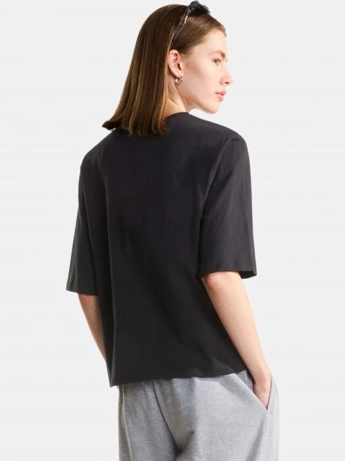 tricou cu maneci scurte pt. femei The North Face W Tnf Essential Simple Dome Boxy Rlx Ss negru 3
