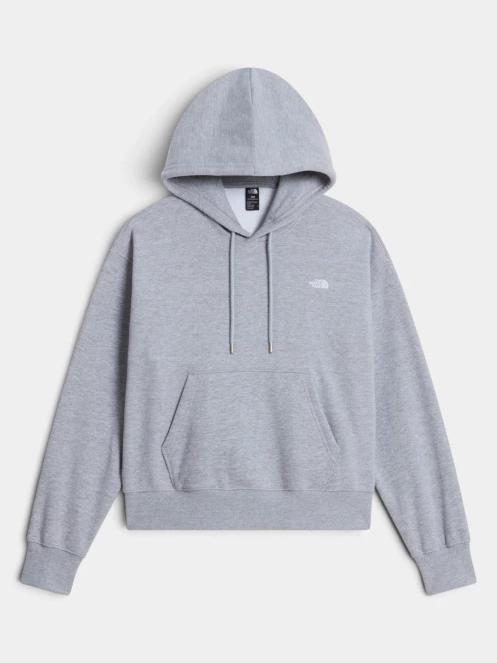 pulover cu gluga pt. femei The North Face W Tnf Essential Simple Dome Boxy Os Hood gri 5