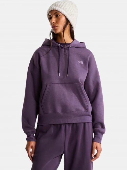 pulover cu gluga pt. femei The North Face W Tnf Essential Simple Dome Boxy Os Hood violet 2