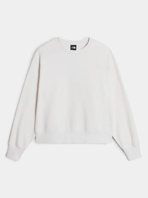 pulover pt. femei The North Face W Tnf Essential Simple Dome Boxy Os Crew alb 5