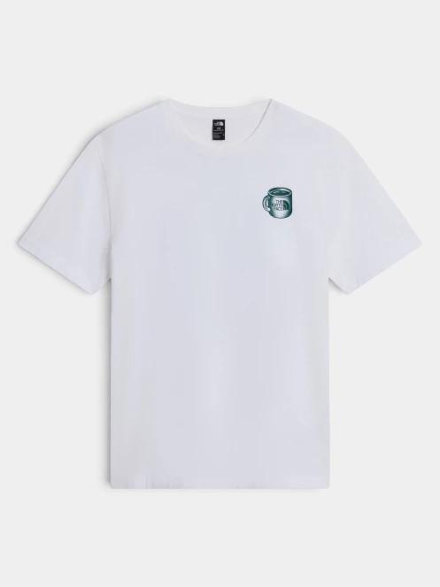 tricou cu maneci scurte pt. barbati The North Face U Basecamp Barista Rlx Ss Tee-Graphic alb 5