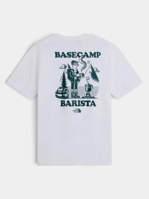 tricou cu maneci scurte pt. barbati The North Face U Basecamp Barista Rlx Ss Tee-Graphic alb 6