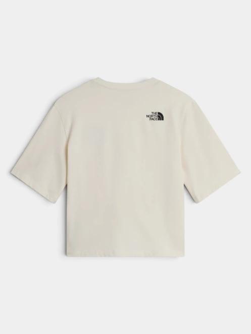tricou cu maneci scurte pt. femei The North Face W Ski Embro Boxy Ss Tee-Graphic alb 6