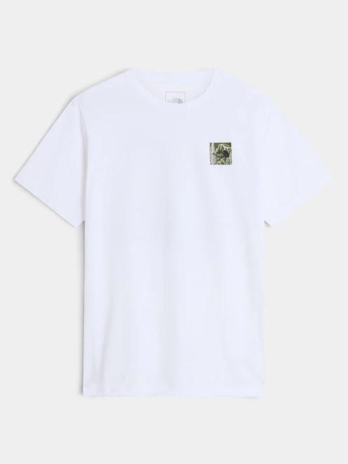 tricou cu maneci scurte pt. barbati The North Face M Monte Reg Ss Tee-Graphic alb 5