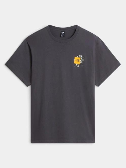 tricou cu maneci scurte pt. barbati The North Face U Gear Up Get Out Rlx Ss Tee-Graphic gri 5