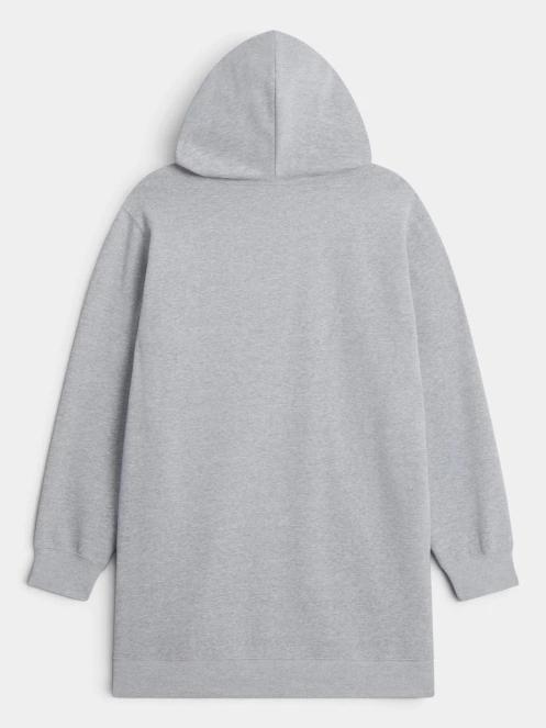 rochie pulover pt. femei The North Face W Essential Sd Rlx Hooded Dress gri 6