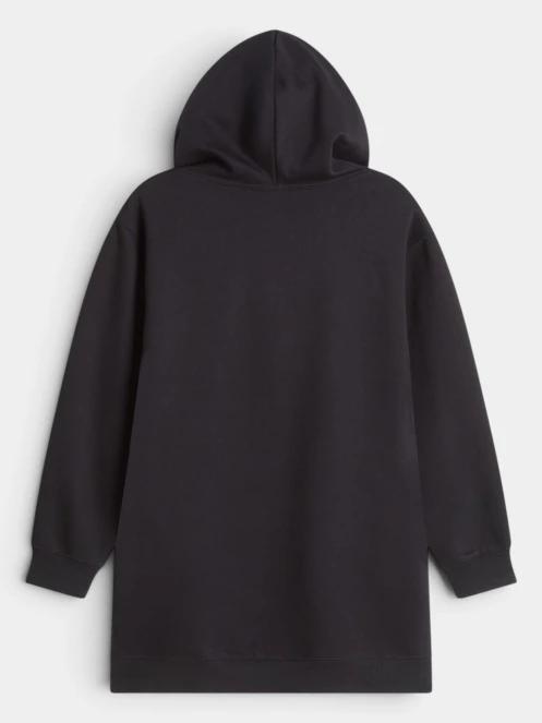 rochie pulover pt. femei The North Face W Essential Sd Rlx Hooded Dress negru 3