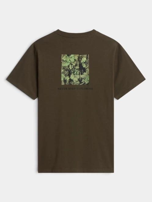 tricou cu maneci scurte pt. barbati The North Face M Yosemite Oak Box Nse Regular Ss Tee oliv 6