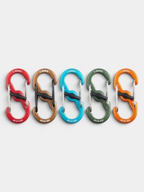 carabiniera Niteize S-Biner® MicroLock® Aluminum - 5 Pack multicolor 2