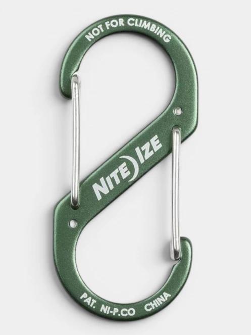 carabiniera Niteize S-Biner® Aluminum Dual Carabiner #3 oliv 3