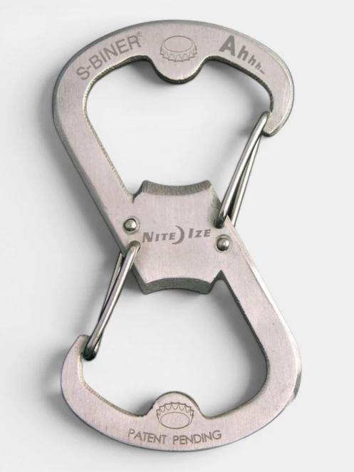 unealta multifunctionala Niteize Ahhh...™ Stainless Bottle Opener gri 2
