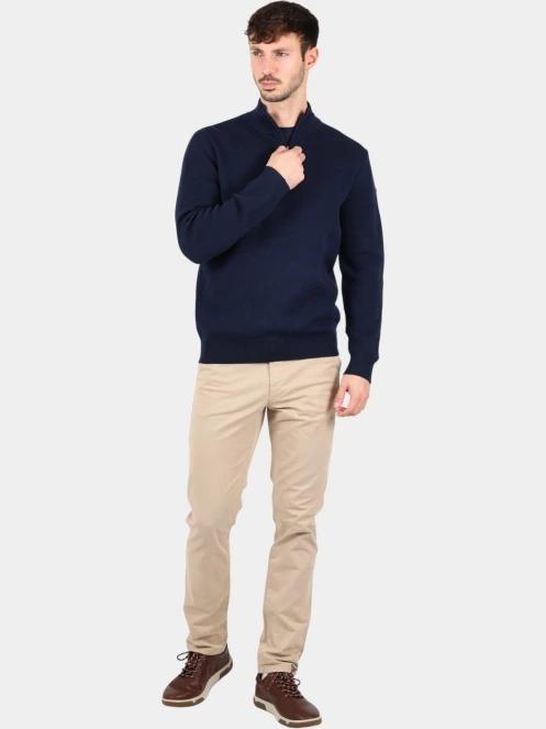 pulover pt. barbati TBS Nouvicam albastru inchis 5