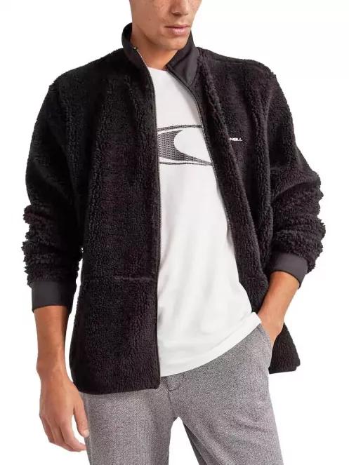 pt. barbati O'Neill LM Sherpa Bomber Superfleece negru 2