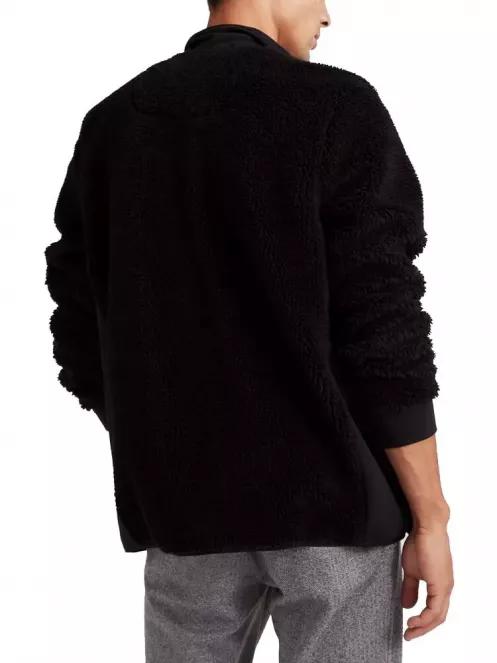 pt. barbati O'Neill LM Sherpa Bomber Superfleece negru 3