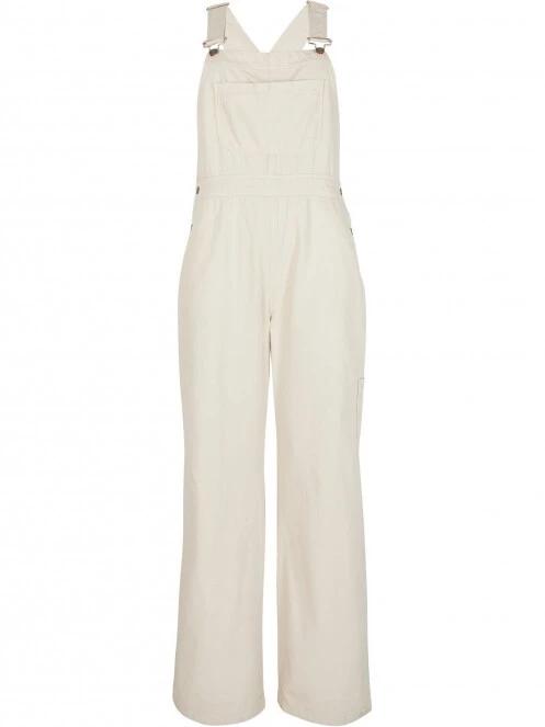 pantaloni cu croiala pt. femei O'Neill Koa Twll Dungaree alb 2