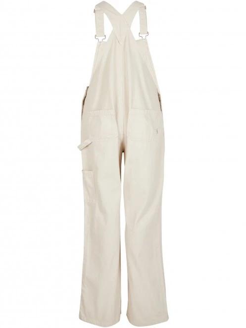 pantaloni cu croiala pt. femei O'Neill Koa Twll Dungaree alb 3