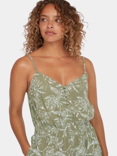 salopete pt. femei O'Neill Thin Strap Buttoned Romper oliv 5