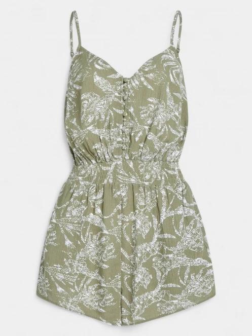 salopete pt. femei O'Neill Thin Strap Buttoned Romper oliv 7