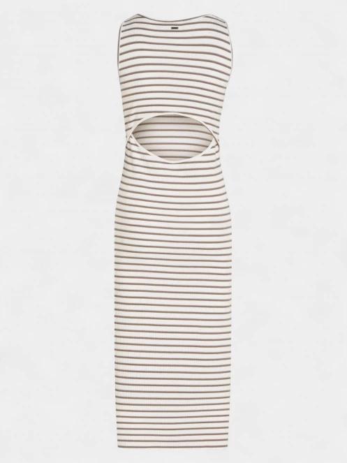 rochie midi pt. femei O'Neill O'Neill Jess Midi Rib Dress nisip 7
