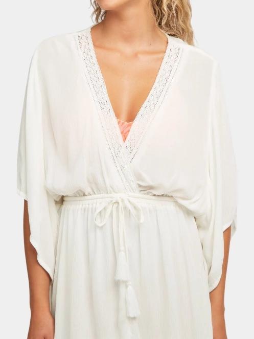rochie de plaja pt. femei O'Neill Essentials Tokeena Cover Up alb 5