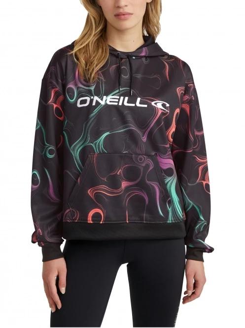 pulover cu gluga pt. femei O'Neill Rutile Hoodie Fleece negru 2