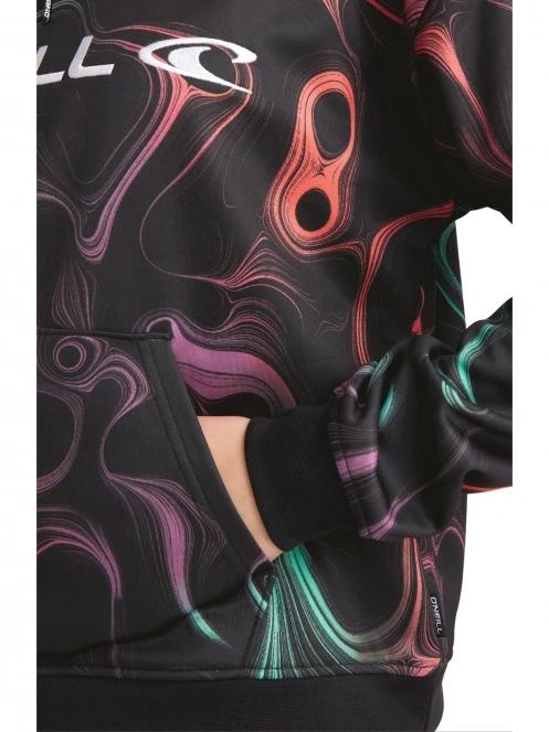 pulover cu gluga pt. femei O'Neill Rutile Hoodie Fleece negru 6
