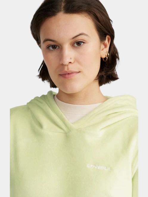 pulover pt. femei O'Neill O'Neill TRVLR Series Velour Hoodie verde 5